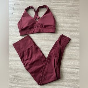 Fabletics Legging and Sports Bra Set